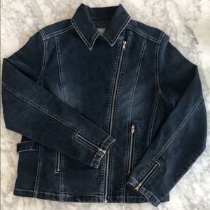 Denim Moto Jacket